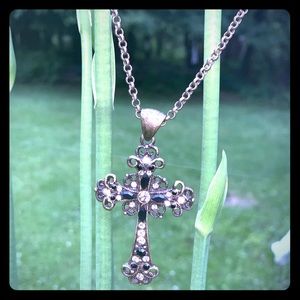 Large Cross with Stones